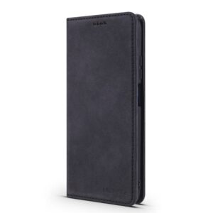 Θήκη Xiaomi Poco F3 / Mi 11i Βιβλίο Μαύρο TAOKKIM Retro Matte Case with Holder & Card Slots Black
