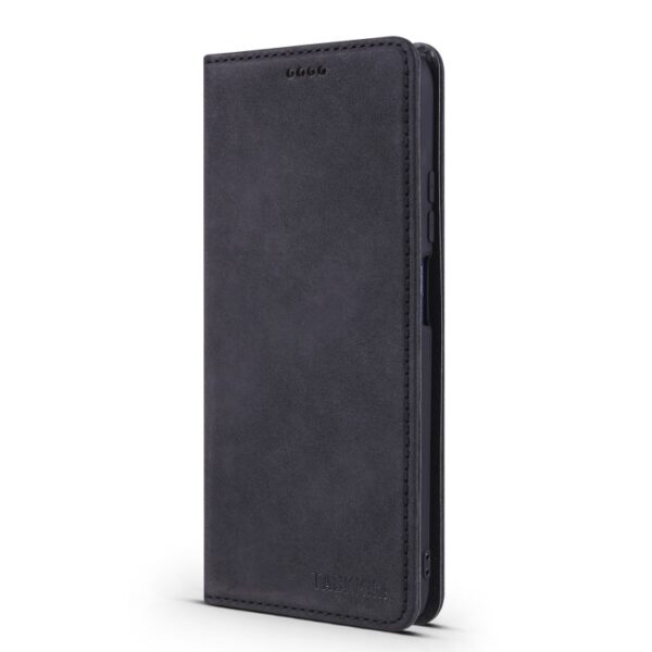 Θήκη Xiaomi Poco F3 / Mi 11i Βιβλίο Μαύρο TAOKKIM Retro Matte Case with Holder & Card Slots Black