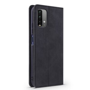 Θήκη Xiaomi Poco F3 / Mi 11i Βιβλίο Μαύρο TAOKKIM Retro Matte Case with Holder & Card Slots Black