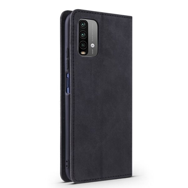 Θήκη Xiaomi Poco F3 / Mi 11i Βιβλίο Μαύρο TAOKKIM Retro Matte Case with Holder & Card Slots Black