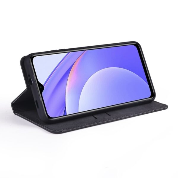 Θήκη Xiaomi Poco F3 / Mi 11i Βιβλίο Μαύρο TAOKKIM Retro Matte Case with Holder & Card Slots Black