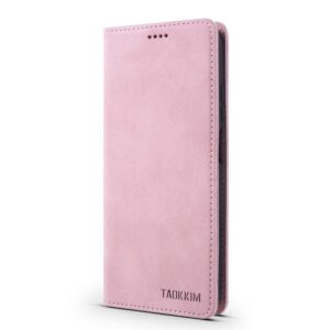 Θήκη Xiaomi Poco F3 / Mi 11i Βιβλίο Ροζ TAOKKIM Retro Matte Case with Holder & Card Slots Pink