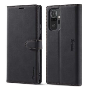 Θήκη Xiaomi Mi 11i / Poco F3 Βιβλίο Μαύρο Forwenw F1 Series Matte Strong Magnetism Horizontal Flip Case Black