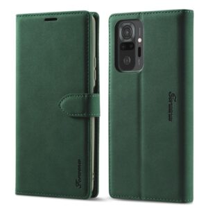 Θήκη Xiaomi Mi 11i / Poco F3 Βιβλίο Πράσινο Forwenw F1 Series Matte Strong Magnetism Horizontal Flip Case Green