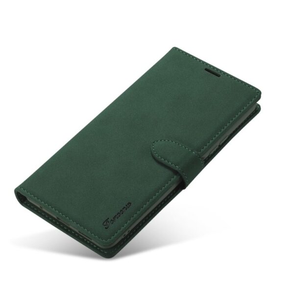 Θήκη Xiaomi Mi 11i / Poco F3 Βιβλίο Πράσινο Forwenw F1 Series Matte Strong Magnetism Horizontal Flip Case Green