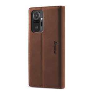 Θήκη Xiaomi Mi 11i / Poco F3 Βιβλίο Καφέ Forwenw F1 Series Matte Strong Magnetism Horizontal Flip Case Brown