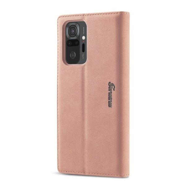 Θήκη Xiaomi Mi 11i / Poco F3 Βιβλίο Ροζ-Χρυσό Forwenw F1 Series Matte Strong Magnetism Horizontal Flip Case Rose-Gold