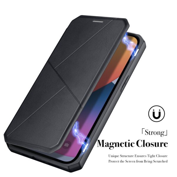 Θήκη iPhone 13 Pro Βιβλίο Μαύρο Dux Ducis Skin X Series Book Case Black