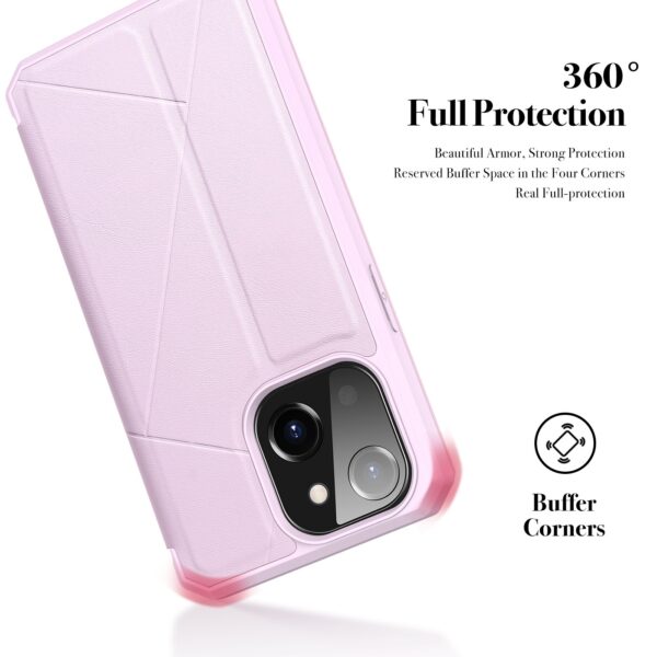 Θήκη iPhone 13 mini Βιβλίο Ροζ Dux Ducis Skin X Series Book Case Pink