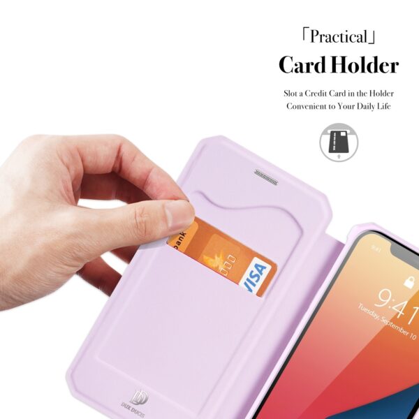 Θήκη iPhone 13 Pro Βιβλίο Ροζ Dux Ducis Skin X Series Book Case Pink