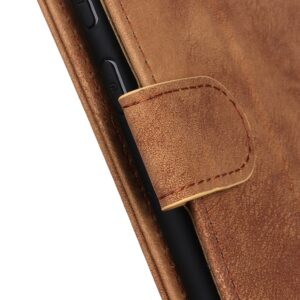 Θήκη iPhone 13 Pro Max Βιβλίο Καφέ Antelope Texture Magnetic Buckle Horizontal Flip PU Leather Case with Card Slots Brown