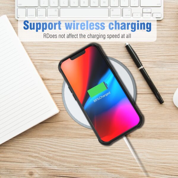 Θήκη iPhone 13 Pro Μαύρη Up and Down Sliding Camera Cover Design Shockproof TPU + PC Protective Case Black