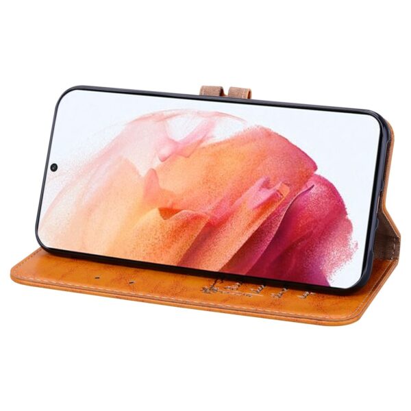 Θήκη Samsung Galaxy S21 5G Βιβλίο Καφέ Business Style Leather Book Case Brown