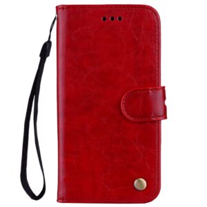 Θήκη Samsung Galaxy S21 5G Βιβλίο Κόκκινο Business Style Leather Book Case Red