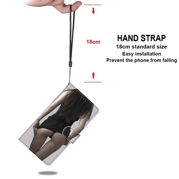 Θήκη Xiaomi Mi 10 Lite 5G Βιβλίο Coloured Drawing Cross Texture Horizontal Flip Case Upskirt