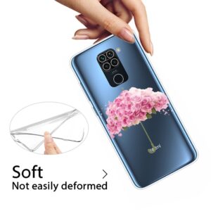 Θήκη Xiaomi Redmi Note 9 Σιλικόνης Ομπρέλα Shockproof Painted TPU Protective Case Flower Umbrella