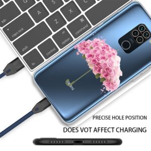 Θήκη Xiaomi Redmi Note 9 Σιλικόνης Ομπρέλα Shockproof Painted TPU Protective Case Flower Umbrella