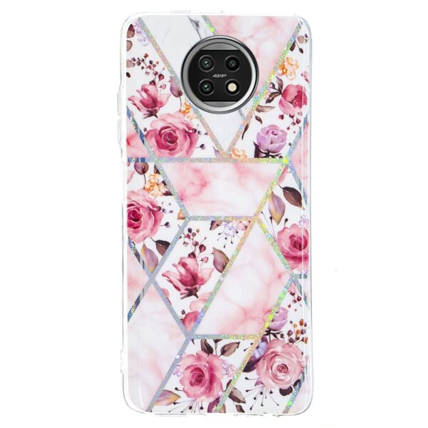 Θήκη Xiaomi Redmi Note 9T Σιλικόνης Τριαντάφυλλα Plating TPU Protective Case Rose Θήκη Xiaomi Redmi Note 9T Σιλικόνης Τριαντάφυλλα Plating TPU Protective Case Rose
