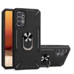 Θήκη Samsung Galaxy A32 4G Μαύρη Με Σταντ PC + TPU Protective Case with Ring Holder Black