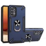 Θήκη Samsung Galaxy A32 4G Μπλε Με Σταντ PC + TPU Protective Case with Ring Holder Royal Blue