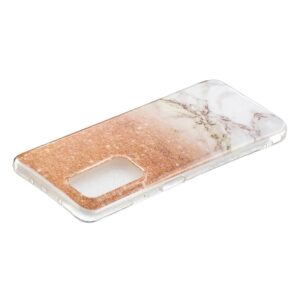 Θήκη Samsung Galaxy A32 4G Σιλικόνης Μάρμαρο Marble Pattern Soft TPU Protective Case White Gold
