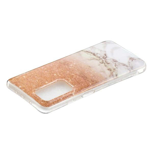 Θήκη Samsung Galaxy A32 4G Σιλικόνης Μάρμαρο Marble Pattern Soft TPU Protective Case White Gold