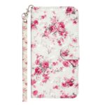 Θήκη Samsung Galaxy A32 4G Βιβλίο Ροζ Τριαντάφυλλα 3D Pattern Horizontal Flip Case Rose Flower