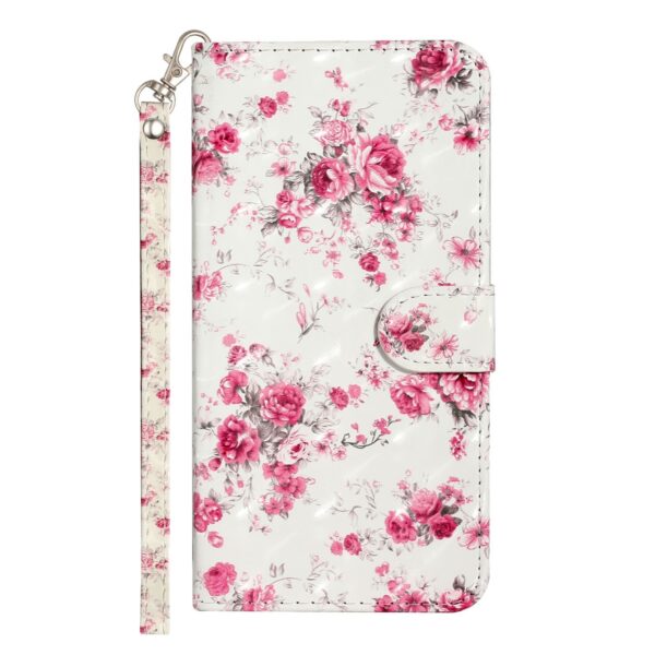 Θήκη Samsung Galaxy A32 4G Βιβλίο Ροζ Τριαντάφυλλα 3D Pattern Horizontal Flip Case Rose Flower