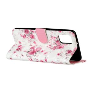Θήκη Samsung Galaxy A32 4G Βιβλίο Ροζ Τριαντάφυλλα 3D Pattern Horizontal Flip Case Rose Flower