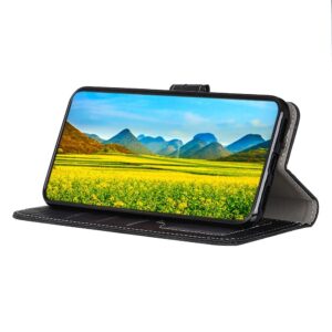 Θήκη Samsung Galaxy A22 4G / M32 4G Crocodile Βιβλίο Μαύρο Texture Horizontal Flip Leather Case Black