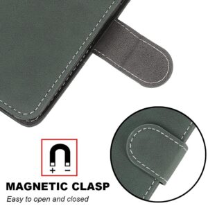 Θήκη Samsung Galaxy A22 4G / M32 4G Βιβλίο Πράσινο Retro Frosted Horizontal Flip PU Leather Case With Holder & Card Green