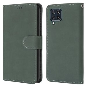 Θήκη Samsung Galaxy A22 4G / M32 4G Βιβλίο Πράσινο Retro Frosted Horizontal Flip PU Leather Case With Holder & Card Green
