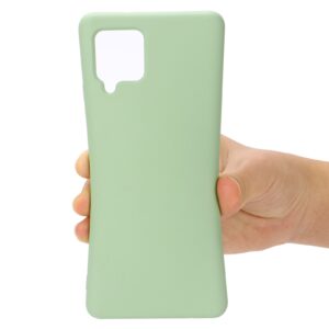 Θήκη Samsung Galaxy A22 4G / M32 4G Σιλικόνης Πράσινη Solid Color Liquid Silicone Shockproof Case Green
