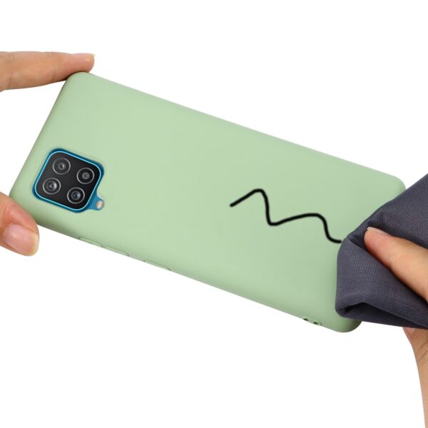 Θήκη Samsung Galaxy A22 4G / M32 4G Σιλικόνης Πράσινη Solid Color Liquid Silicone Shockproof Case Green