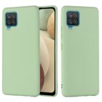 Θήκη Samsung Galaxy A22 4G / M32 4G Σιλικόνης Πράσινη Solid Color Liquid Silicone Shockproof Case Green