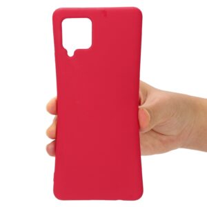 Θήκη Samsung Galaxy A22 4G / M32 4G Σιλικόνης Κόκκινη Solid Color Liquid Silicone Shockproof Case Red