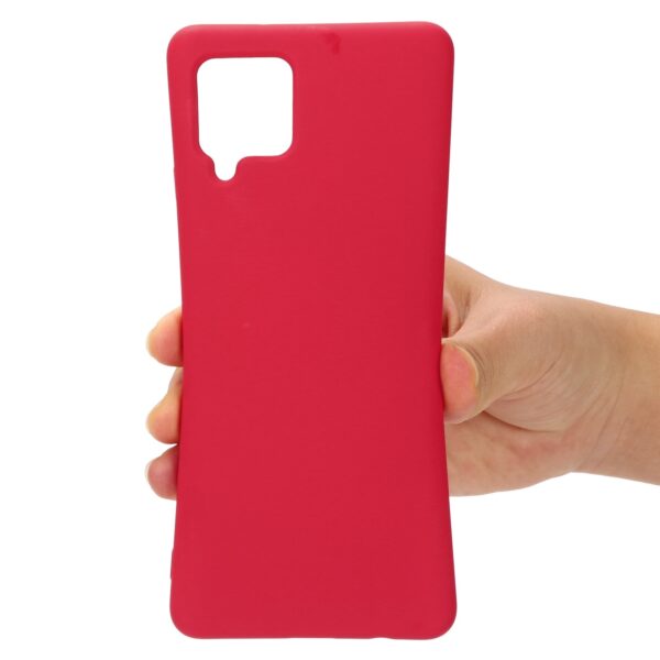 Θήκη Samsung Galaxy A22 4G / M32 4G Σιλικόνης Κόκκινη Solid Color Liquid Silicone Shockproof Case Red