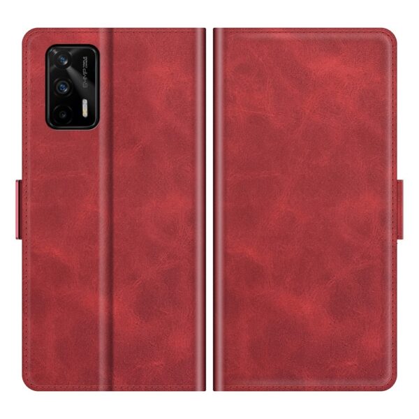 Θήκη Realme GT 5G Βιβλίο Κόκκινο Dual-side Magnetic Buckle Wallet Stand Book Case Red Θήκη Realme GT 5G Βιβλίο Κόκκινο Dual-side Magnetic Buckle Wallet Stand Book Case Red