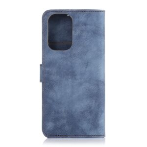 Θήκη Realme GT 5G Βιβλίο Μπλε Antelope Texture Magnetic Buckle Horizontal Flip PU Leather Case with Card Slots Blue