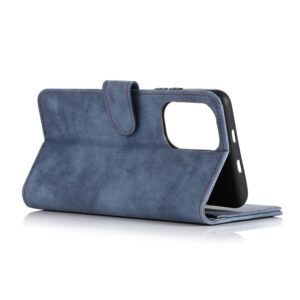 Θήκη Realme GT 5G Βιβλίο Μπλε Antelope Texture Magnetic Buckle Horizontal Flip PU Leather Case with Card Slots Blue