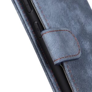 Θήκη Realme GT 5G Βιβλίο Μπλε Antelope Texture Magnetic Buckle Horizontal Flip PU Leather Case with Card Slots Blue