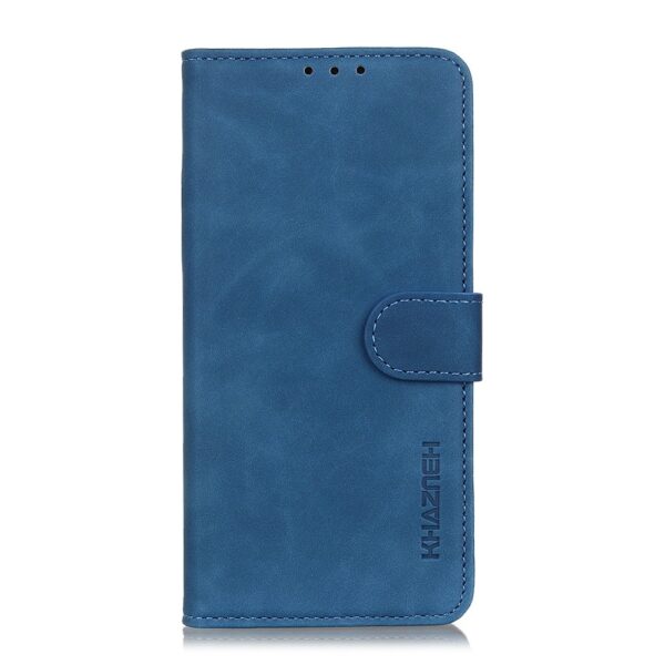 Θήκη Xiaomi Poco X3 GT Βιβλίο Μπλε KHAZNEH Retro Texture PU + TPU Horizontal Flip Case Blue Θήκη Xiaomi Poco X3 GT Βιβλίο Μπλε KHAZNEH Retro Texture PU + TPU Horizontal Flip Case Blue