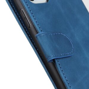 Θήκη Xiaomi Poco X3 GT Βιβλίο Μπλε KHAZNEH Retro Texture PU + TPU Horizontal Flip Case Blue