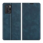 Θήκη Xiaomi Poco X3 GT Βιβλίο Σκούρο Μπλε Retro-skin Business Magnetic Suction Case with Holder Dark Blue