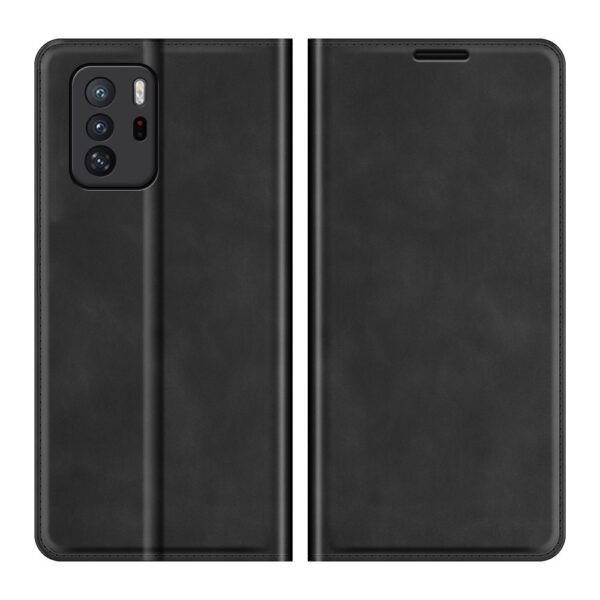 Θήκη Xiaomi Poco X3 GT Βιβλίο Μαύρο Retro-skin Business Magnetic Suction Case with Holder Black