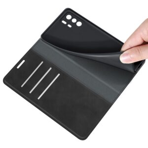 Θήκη Xiaomi Poco X3 GT Βιβλίο Μαύρο Retro-skin Business Magnetic Suction Case with Holder Black