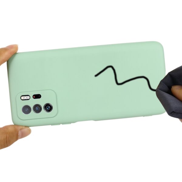 Θήκη Xiaomi Poco X3 GT Σιλικόνης Πράσινη Solid Color Liquid Silicone Shockproof Case Green