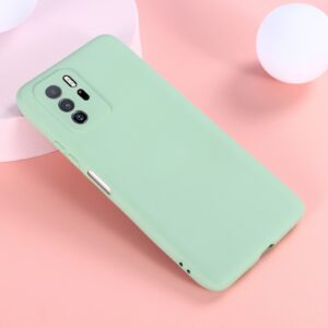 Θήκη Xiaomi Poco X3 GT Σιλικόνης Πράσινη Solid Color Liquid Silicone Shockproof Case Green