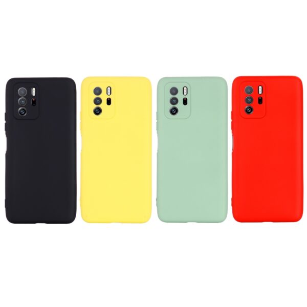 Θήκη Xiaomi Poco X3 GT Σιλικόνης Κόκκινη Solid Color Liquid Silicone Shockproof Case Red