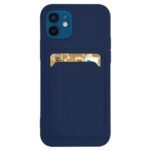 Forcell Samsung Galaxy A21s Wallet Card Slot Θήκη Σιλικόνης - Deep Blue